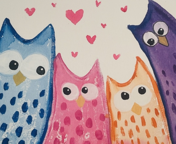 COLOURFUL OWLS